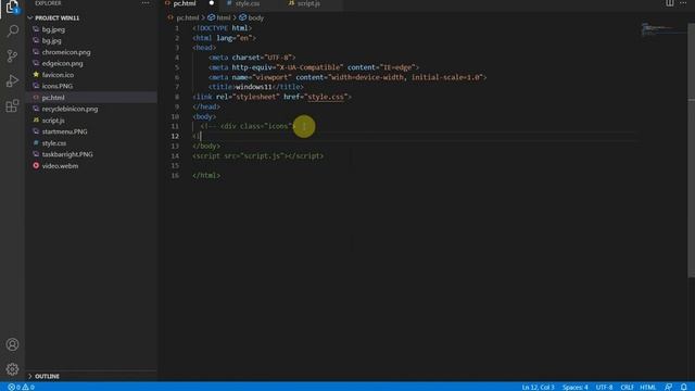 i made windows 11 using html ,css , javaScript смотреть онлайн
