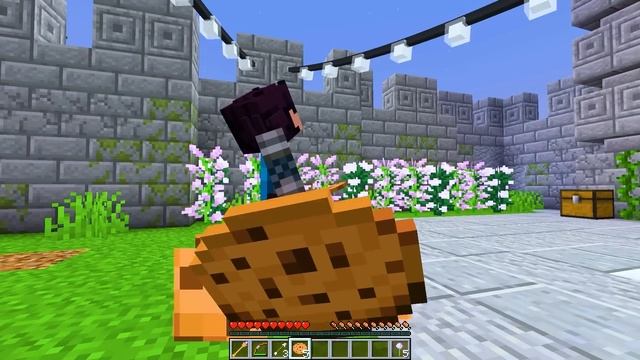 Adopted by a PRINCESS and KNIGHT in Minecraft! смотреть онлайн