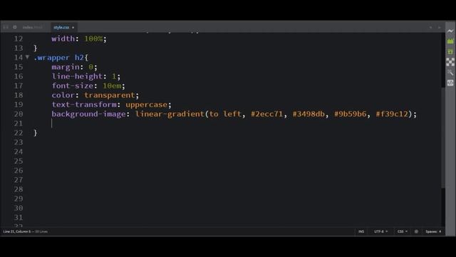 How to Change Text Color using CSS Keyframes Animation смотреть онлайн