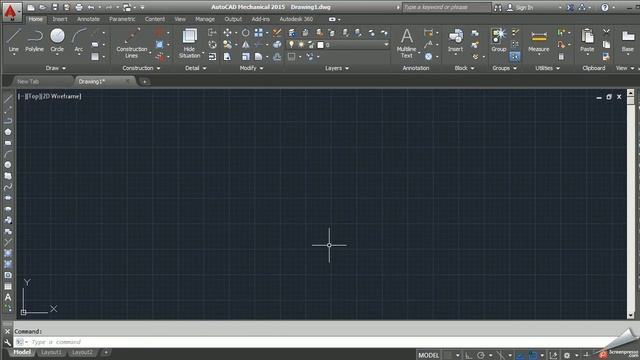 Importar el espacio de trabajo AutoCAD Classical a AutoCAD 2015 y AutoCAD Mechanical 2015 смотреть онлайн