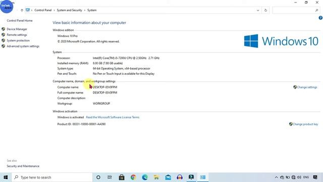 how to change domain name in windows 10 | How To Change Workgroup Name In Windows 10 смотреть онлайн