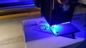 Гравировка нержавейки, лазер 15Вт