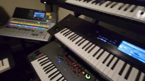 Yamaha Montage m8x Quick Review and Comparison to the Original Montage and Roland Fantom P2