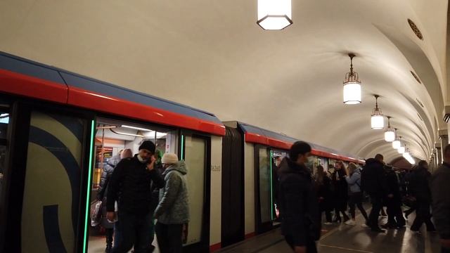 Метро Парк культуры кольцевая Москва метрополитен пешком по москве walking in russia смотреть онлайн