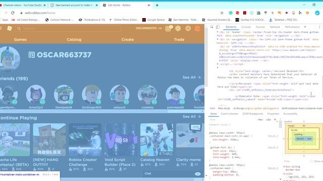how to prank your friends that there Roblox account is deleted in desc inspect element script смотреть онлайн