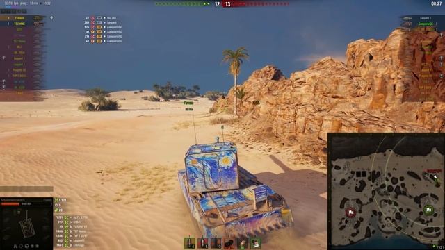 САМОЕ МОЩНОЕ ОРУДИЕ ПО ВЕРСИИ WORLD OF TANKS, НЕРЕАЛЬНЫЕ ВАНШОТЫ! БАБАХА ТВОРИТ ДИЧЬ! смотреть онлайн
