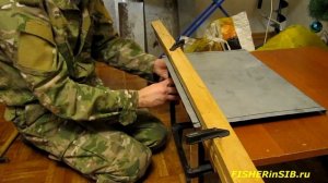 Рыбацкий ящик своими руками из оцинковки.