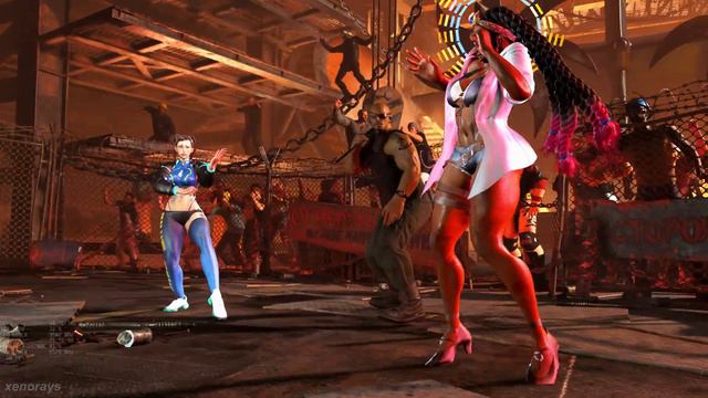 [4K] Free Fan Camera Duelist Chun-Li VS Summer Kimberly Street Fighter 6 MOD смотреть онлайн