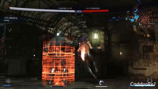 Injustice 2 Lvl 20 Starfire "Blackfire" Gameplay смотреть онлайн