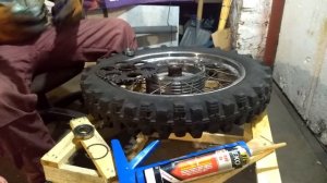 Заднее колесо Иж Юпитер 5. Часть 2