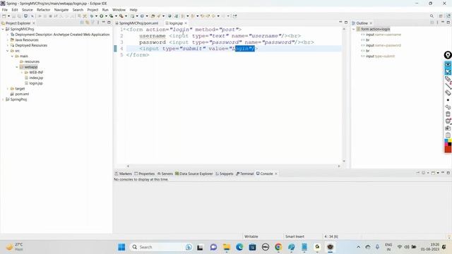 Full Stack Java Developer Course | Session - 44 | Developing a Spring MVC App | rajonlinetrainings смотреть онлайн