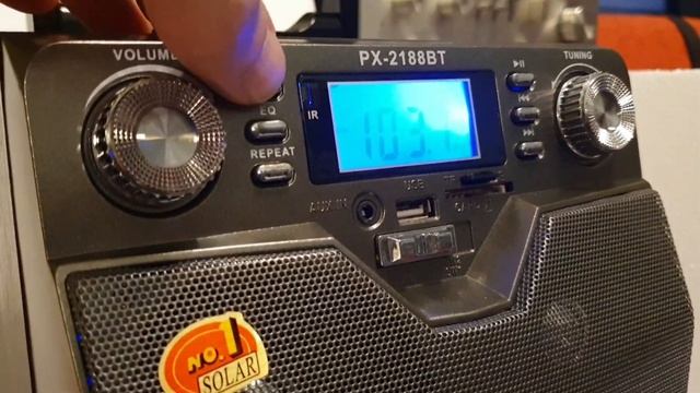 Бумбокс сабвуфер PuXing PX-2188BT смотреть онлайн