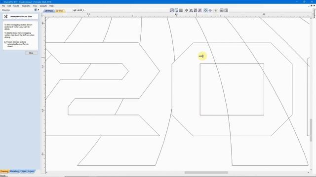 Join Vectors Using Layers - Part 11 - Vectric For Absolute Beginners смотреть онлайн