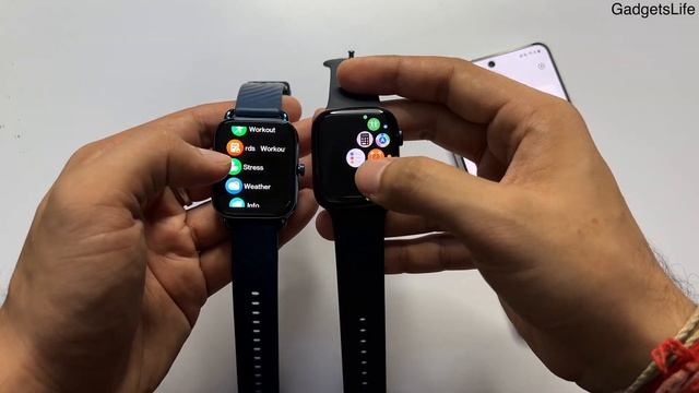 OnePlus Nord Watch Unboxing ? & Comparison With Apple Watch & Amazfit GTS 2/2e | Review (HINDI) смотреть онлайн