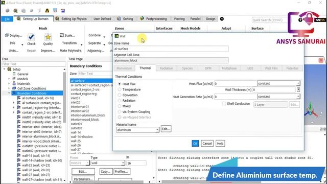 Ansys Fluent Tutorials for Beginners: Heat Conduction through Aluminium and Wooden Blocks смотреть онлайн