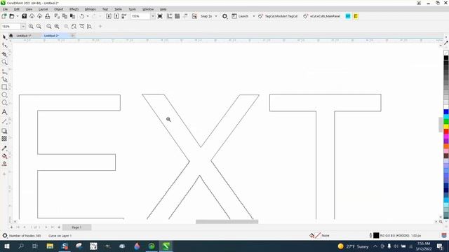 Corel Draw Tips & Tricks Trace a text and how to fix смотреть онлайн