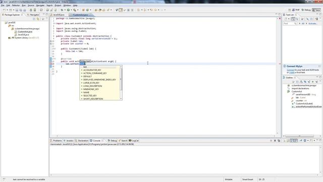 [Tutoriál] Java GUI 6. díl смотреть онлайн