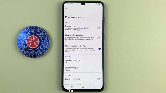 Popup on keypress on Samsung A70 Android 11 смотреть онлайн