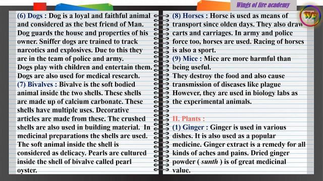 6th Class General Science 2.The Living World - Question and answers, Lesson no.2 смотреть онлайн