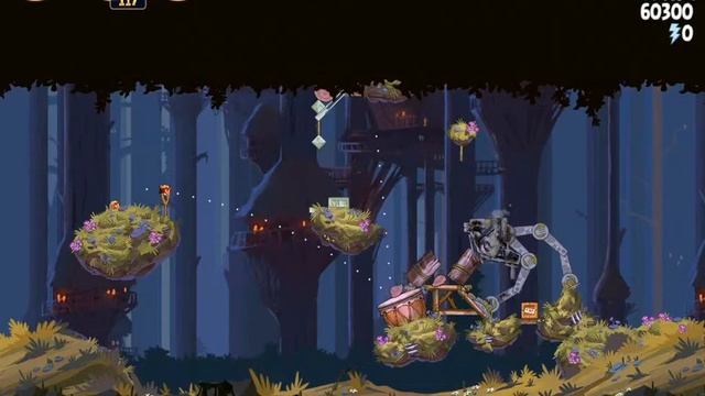 Angry Birds Star Wars Moon of Endor 5-18 - Прохождение на 3 Звезды - 3 Star Walkthrough смотреть онлайн