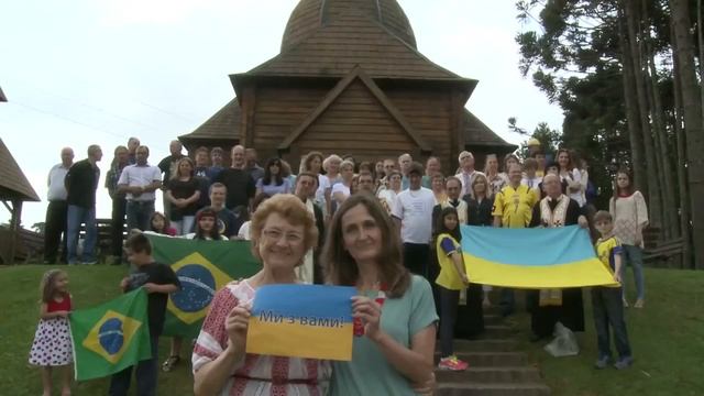 Євромайдан у м. Курітиба, штат Парана, Бразилія смотреть онлайн