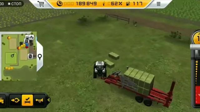 Играем в fs 14.#3. Приехал сосед на тракторе! смотреть онлайн
