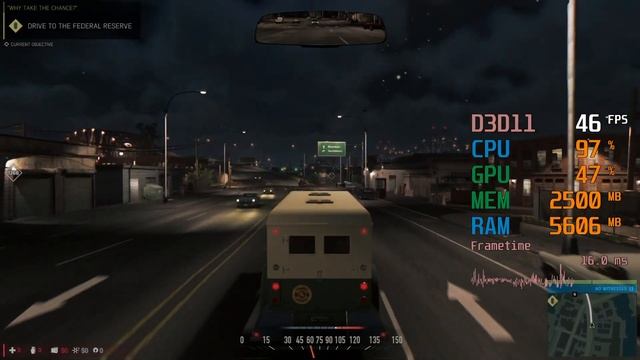 GeForce RTX 2060 -- Intel Core i5-4690K -- Mafia III FPS Test смотреть онлайн