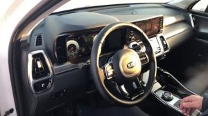 Как заводится новый дизельный KIA Sorento в мороз.