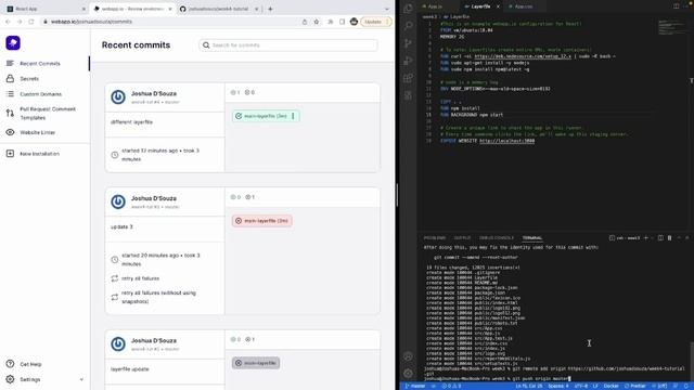 Tutorial 4: How to use Git & Preview Environments [Webapp.io Foundations of Web Development Course] смотреть онлайн