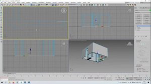 Как создать пол и потолок в 3ds Max. Способ 2.