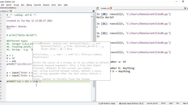 Lesson 2 Python Sequential Flow смотреть онлайн