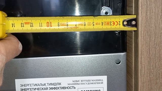 Как Установить ПОСУДОМОЕЧНУЮ машину Как повесить фасад на посудомойку Samsung смотреть онлайн