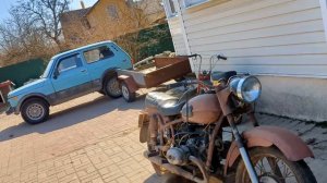 "Урал" простоял 15 ЛЕТ в гараже. Забрали и запустили легендарный мотоцикл.