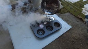 Плавлю Алюминий В Самодельной Печи. АСМР.