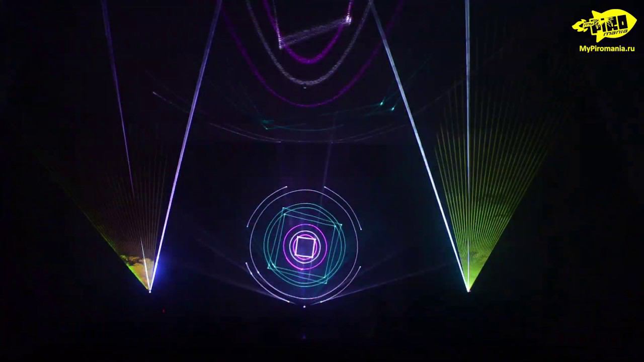 Лазерное шоу для ЦКБА фрагмент 1 смотреть онлайн