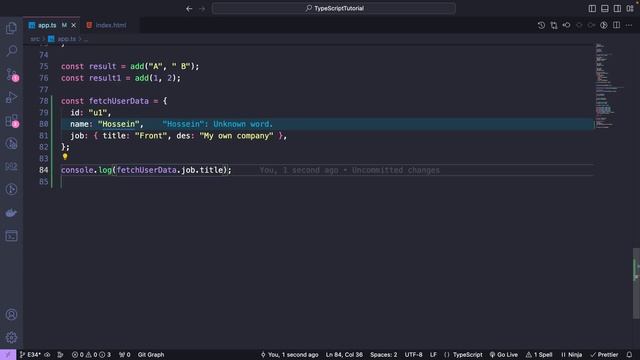 آموزش تایپ اسکریپت - 34 - Optional Chaining смотреть онлайн