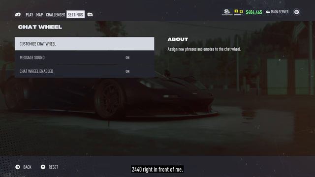 How To Use Chat Wheel In NFS Unbound #needforspeed