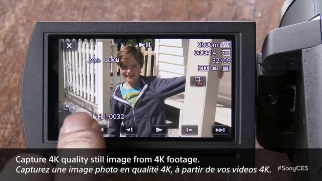 CES 2015: New 4K Handycam FDR-AX33 (FIRST LOOK) смотреть онлайн