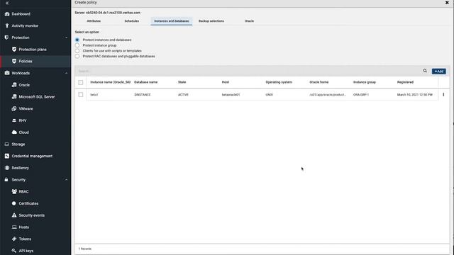 NetBackup protection for Oracle and Oracle RAC смотреть онлайн