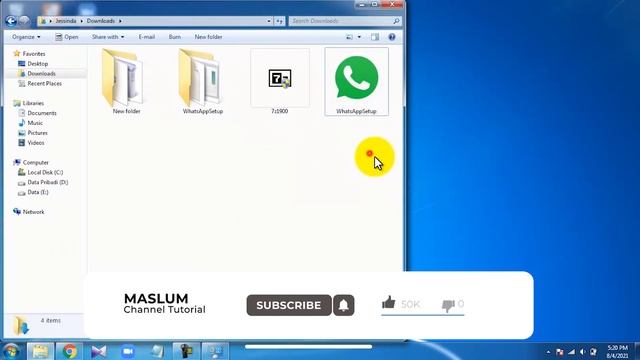Cara Install WhatsApp di Windows 7 32 bit Versi Terbaru | 100% Work (2021) смотреть онлайн