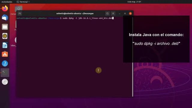 ✔️ Cómo INSTALAR JAVA en Ubuntu 21.10 смотреть онлайн