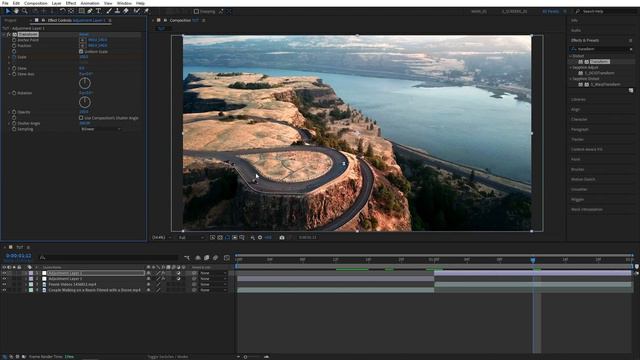 Smooth Zoom Out Transition Tutorial in After Effects | After Effects 2024 смотреть онлайн