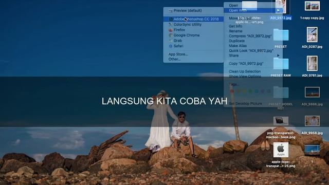 TUTORIAL memasukkan preset ke photoshop cc 2018 di macbook pro смотреть онлайн