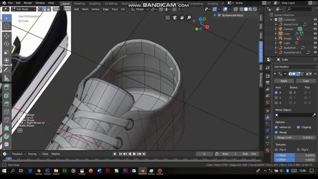 Modelling a Shoes in Blender 2.8 | Blender Timelapse смотреть онлайн
