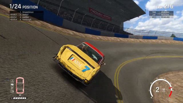Wreckfest | Trackfest mods gameplay смотреть онлайн