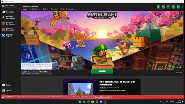 MINECRAFT COMO INSTALAR DISTANT HORIZON | Minecraft 1.20.1 смотреть онлайн