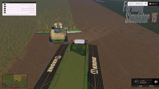 Farming Simulator 15- KRONE TX460D и TX560D смотреть онлайн