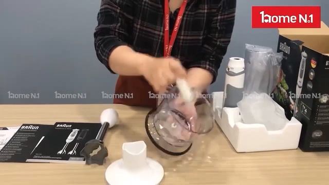 Unboxing Máy xay cầm tay Braun MQ5235 | Home No1 смотреть онлайн