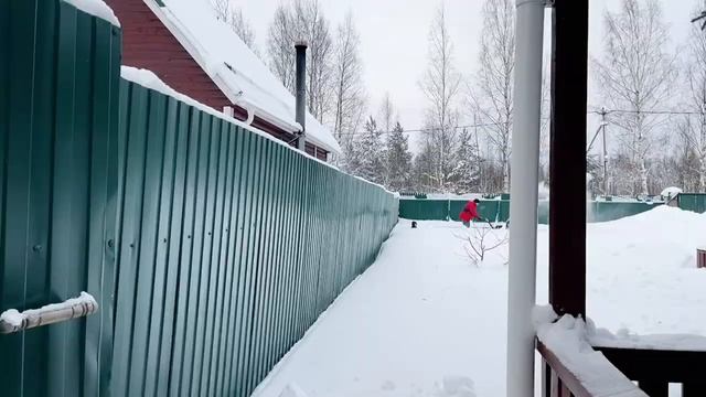 Первый влог на этом канале! Делаем снежную горку и жарим шашлыки на даче под Петербургом. Серия 1. смотреть онлайн
