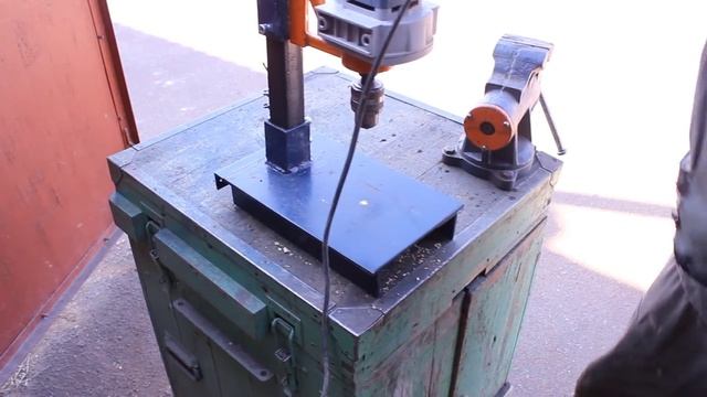 Самодельная стойка для дрели своими руками.Часть5.Homemade drill press смотреть онлайн